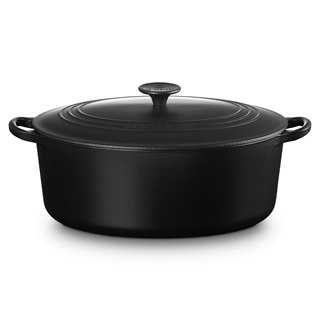 Outlet price €311.50  -  Casserole dish Ø31 cm, available in Black & Orange